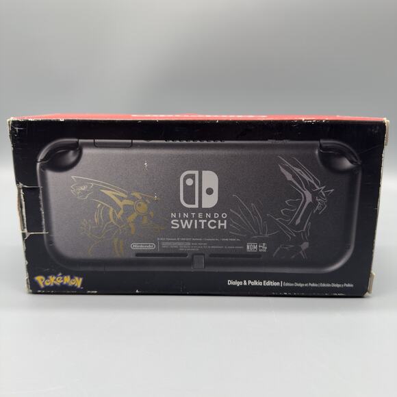 Nintendo Switch Lite Dialga Palkia Edition 32GB Complete in Box - Picture 4 of 10